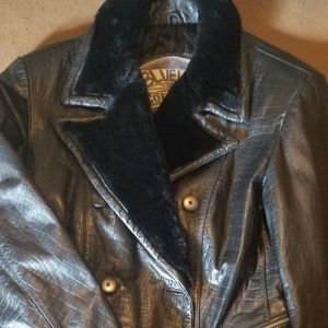 Leather jacket